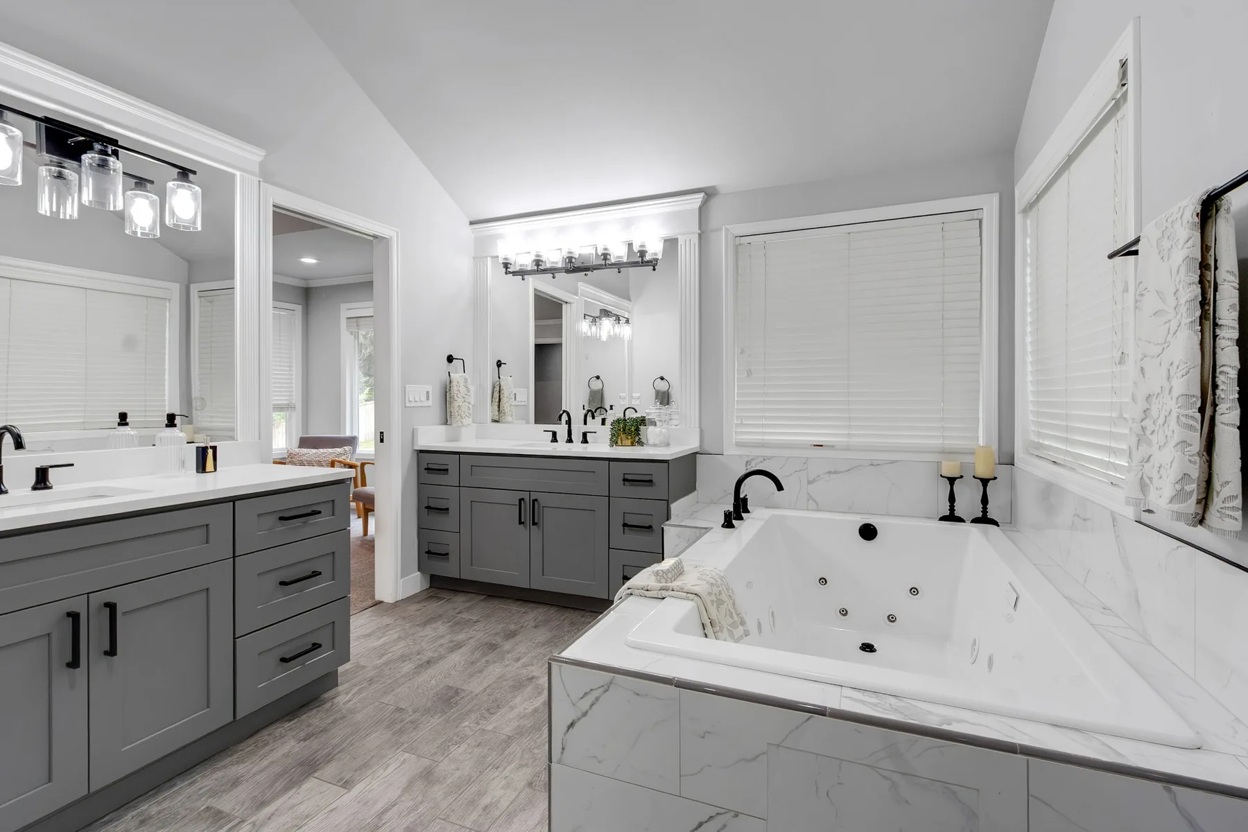 Bathroom after renovation