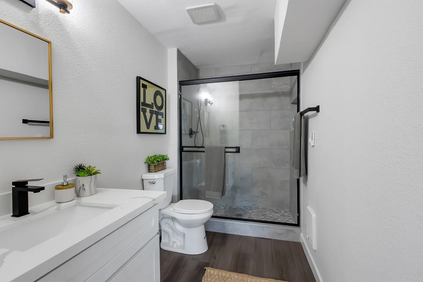 Bathroom after