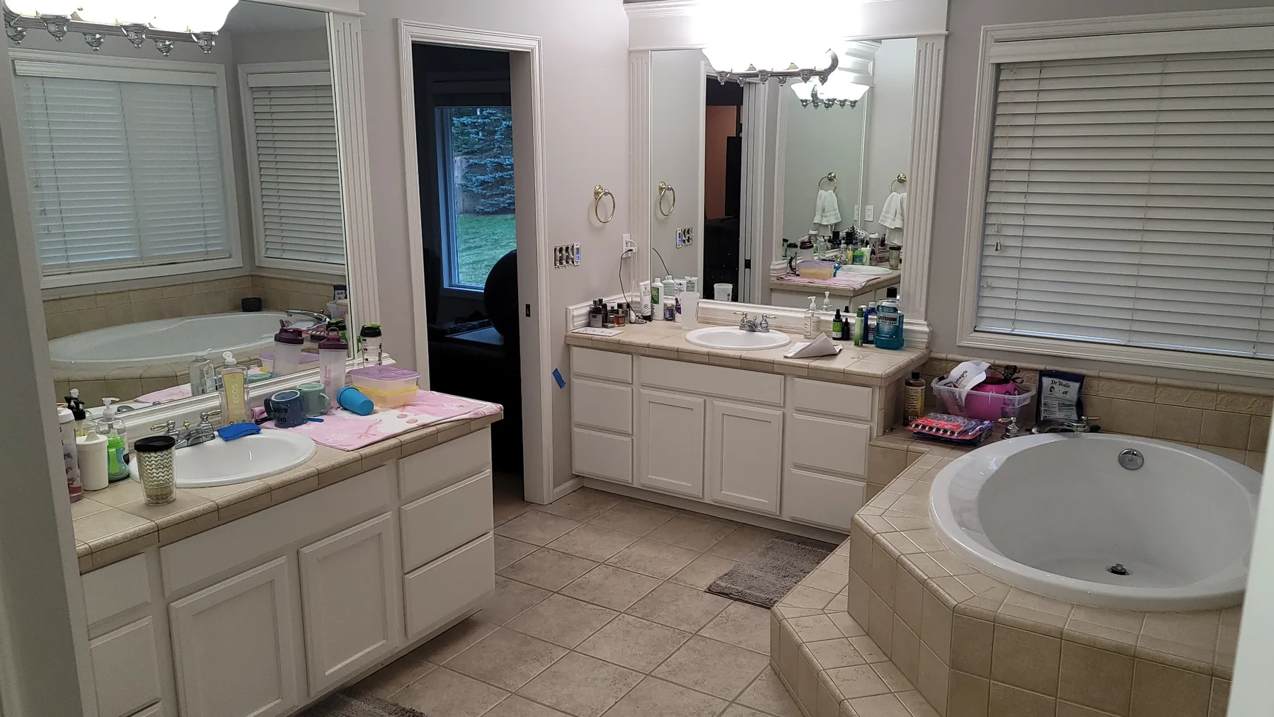 Bathroom before renovation