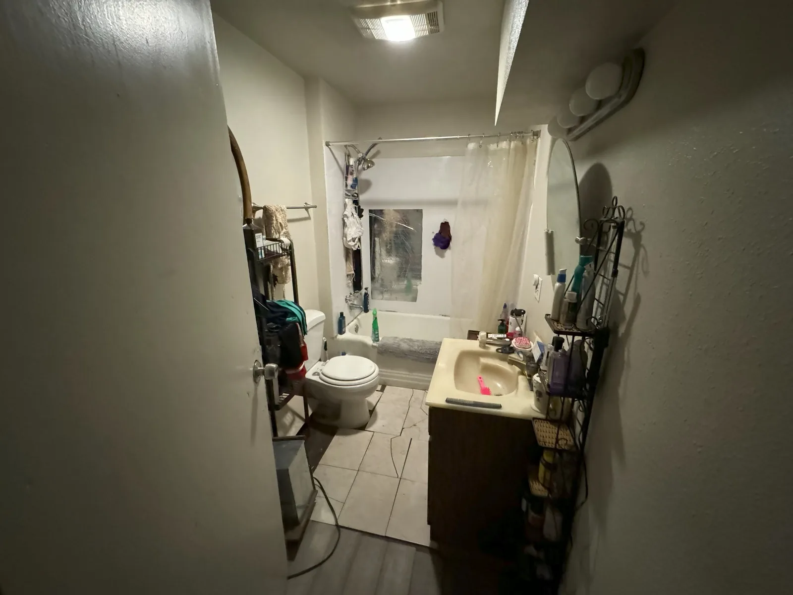 Bathroom before