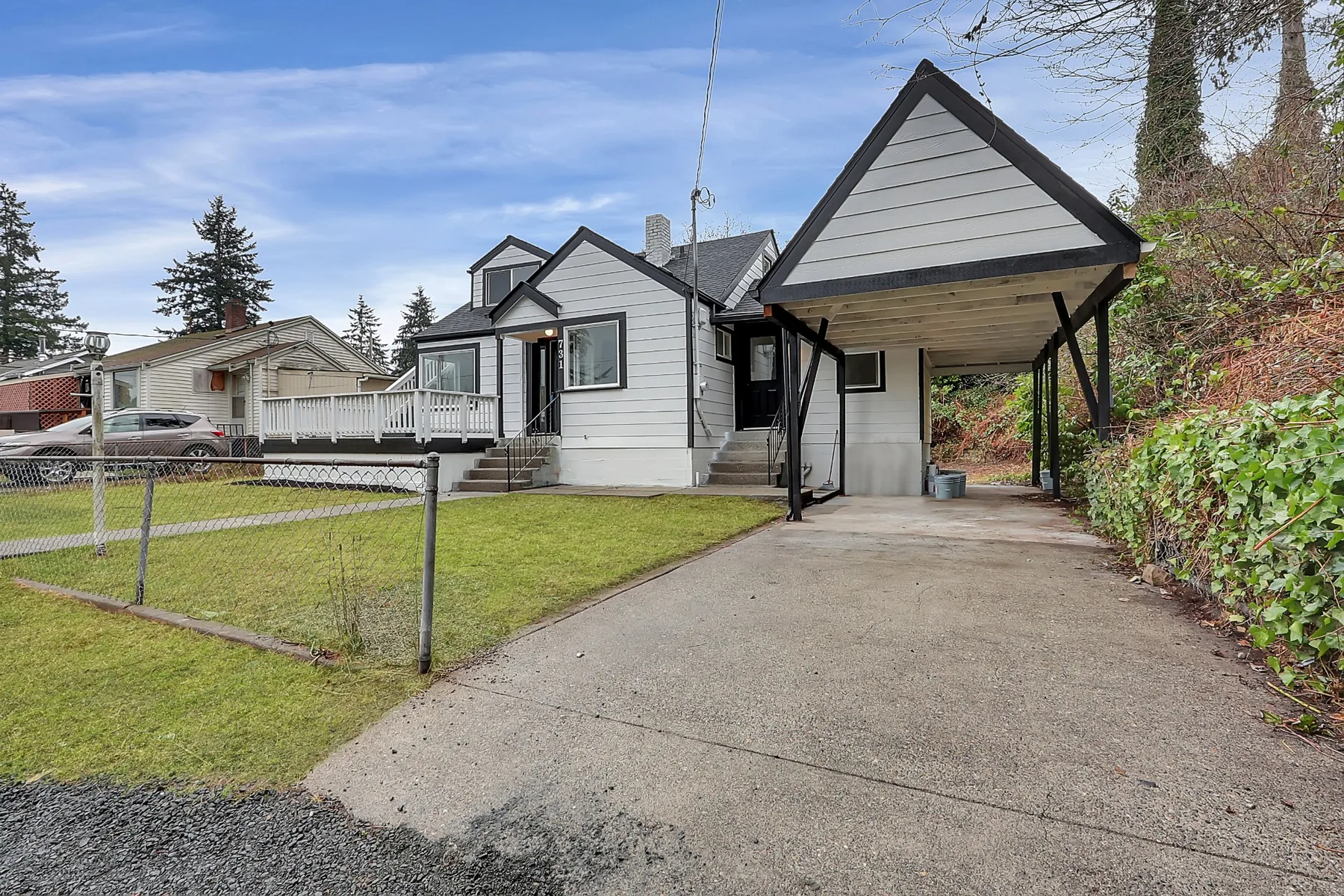 Completed exterior renovation serving Kitsap County